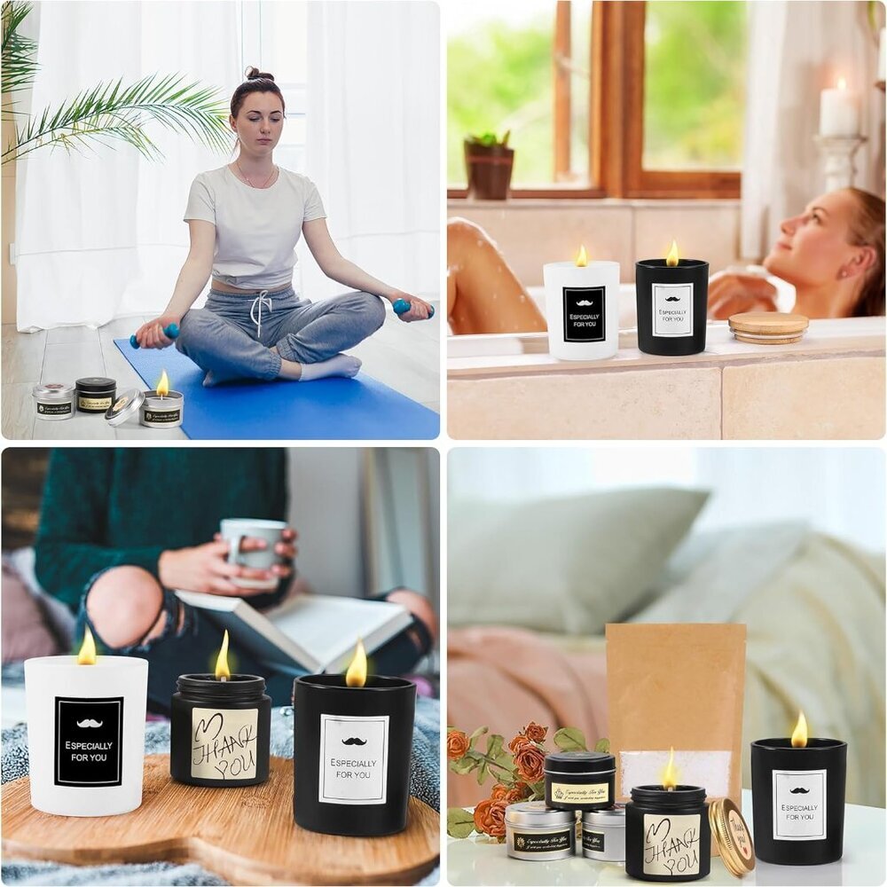 Complete Candle Making Kit, DIY Candle Making Supplies for Adults, Include Soy W - Picture 7 of 9